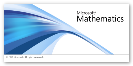 Microsoft Mathematics &#8212; solving homework and more