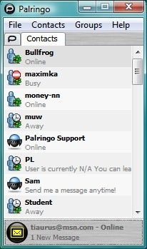 Palringo &#8212; IM for Windows, Windows Mobile and Symbian