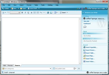 A new version of the best free blog client Windows Live Writer has been released