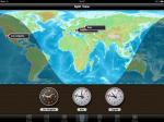 application for determining time in different time zones