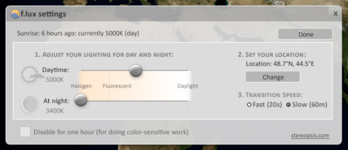 Monitor brightness adjustment