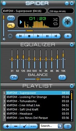Spider Player &#8212; elegant audio player