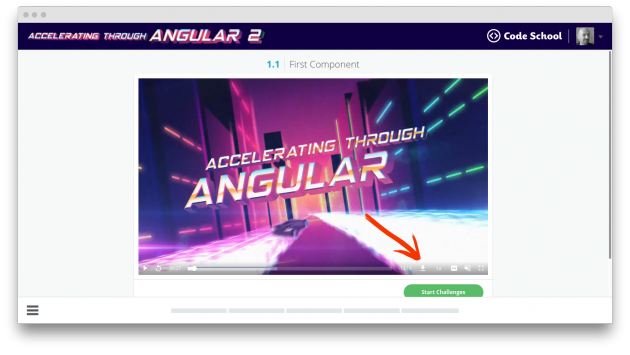 Code Schoo: как скачать видео