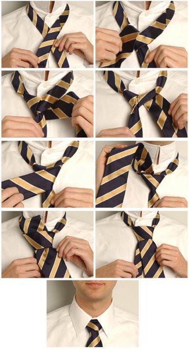 Classic tie knot