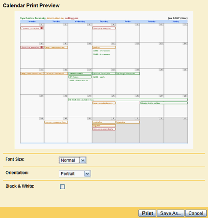 print calendar, Google calendar, diary, about-everything.wiki, about-everything.wiki.ru 