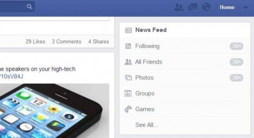 How to display in the new Facebook news feed* all posts without exception