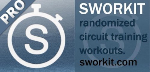 We make up our training plan with the Sworkit Pro mobile app