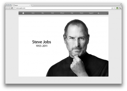 Steve Jobs,years of life, plaque