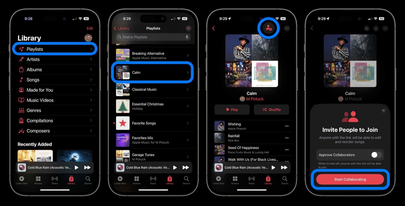 You can now create collaborative playlists in Apple Music