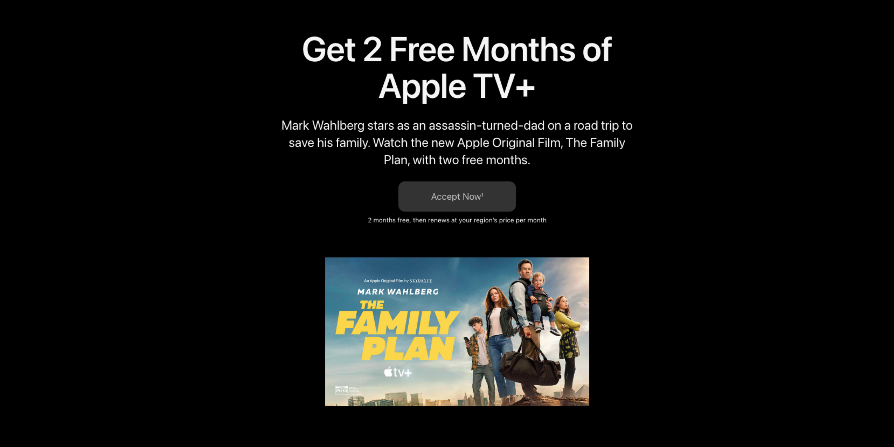 Apple gives 2 months of subscription to its TV+ service